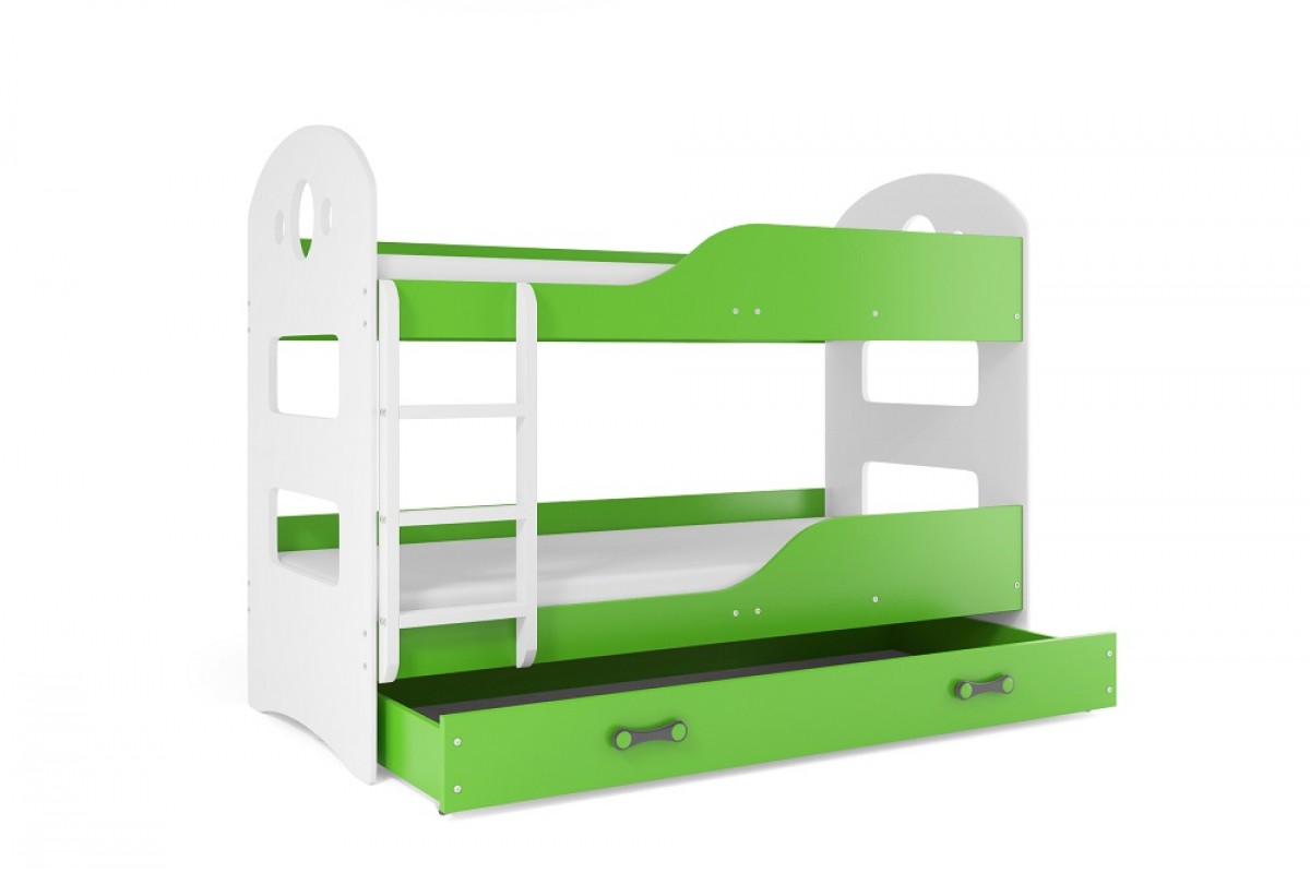 двухъярусная кровать с большими бортами